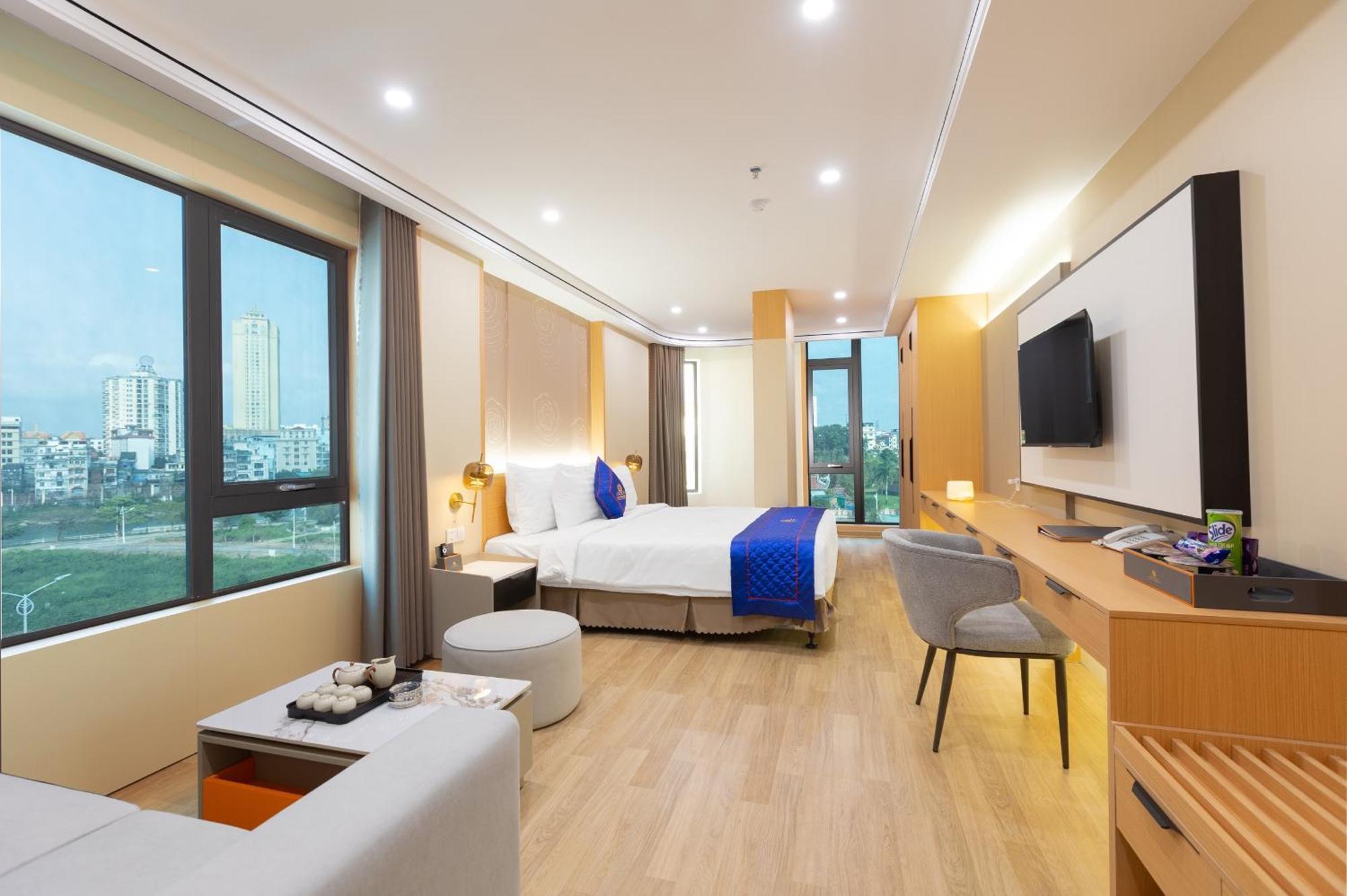 Sunshine Apartment Hotel Mong Cai Esterno foto