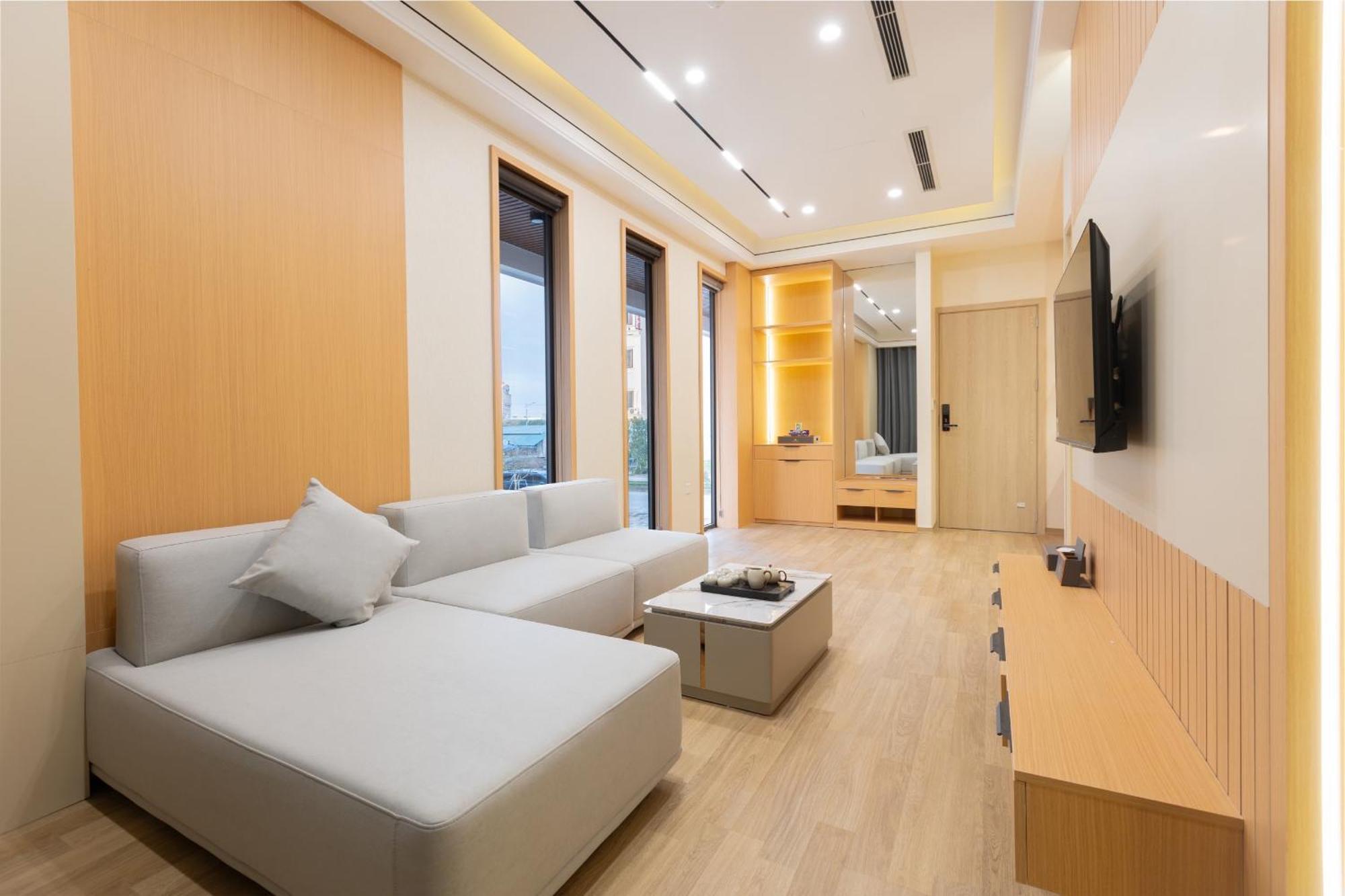 Sunshine Apartment Hotel Mong Cai Esterno foto