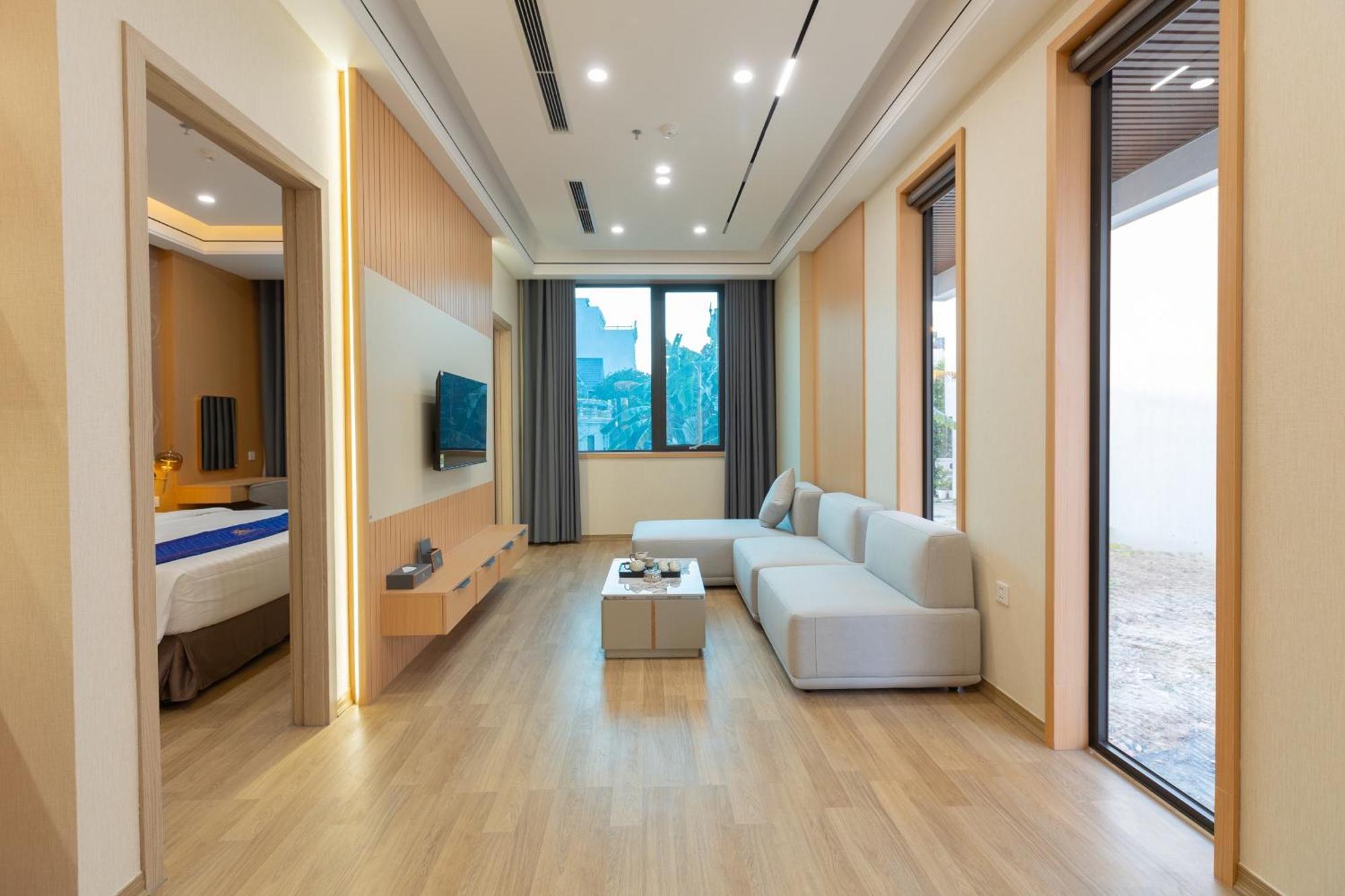 Sunshine Apartment Hotel Mong Cai Esterno foto